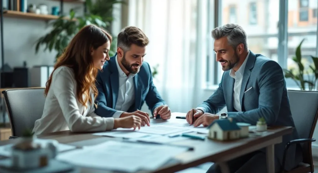 Erbschaftsteuer Freibetrag – Familie bespricht Erbschaftsplanung mit Steuerberater