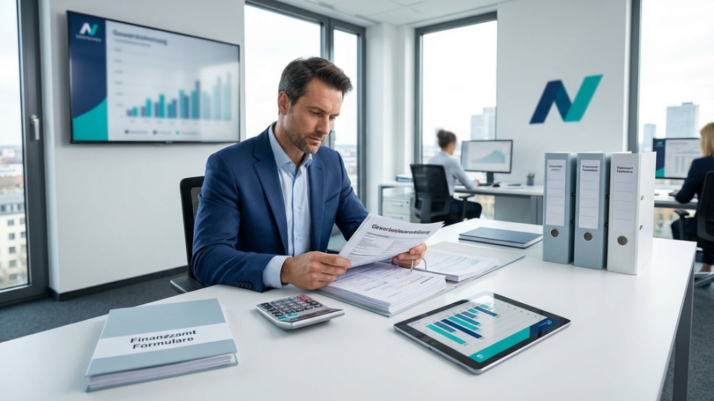 Gewerbesteuer: Unternehmer berechnet Hebesatz